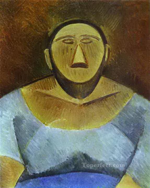 El granjero 1908 cubismo Pablo Picasso Pintura al óleo